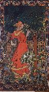 Jozsef Rippl-Ronai Woman in red oil painting artist